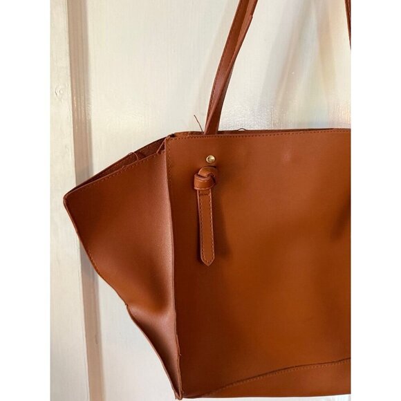 Women’s brown tote bag - Picture 5 of 12